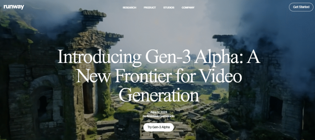 Runway ML Video Editor 2025 – Beginner’s Guide to AI-Powered Video Creation User editing futuristic video in Runway ML video editor 2025